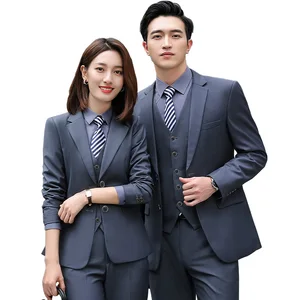 Women's Suit Sets Solid Color Business Formal Dress Groom Wedding Best Women Dress Suit 2PCS Suit Pants