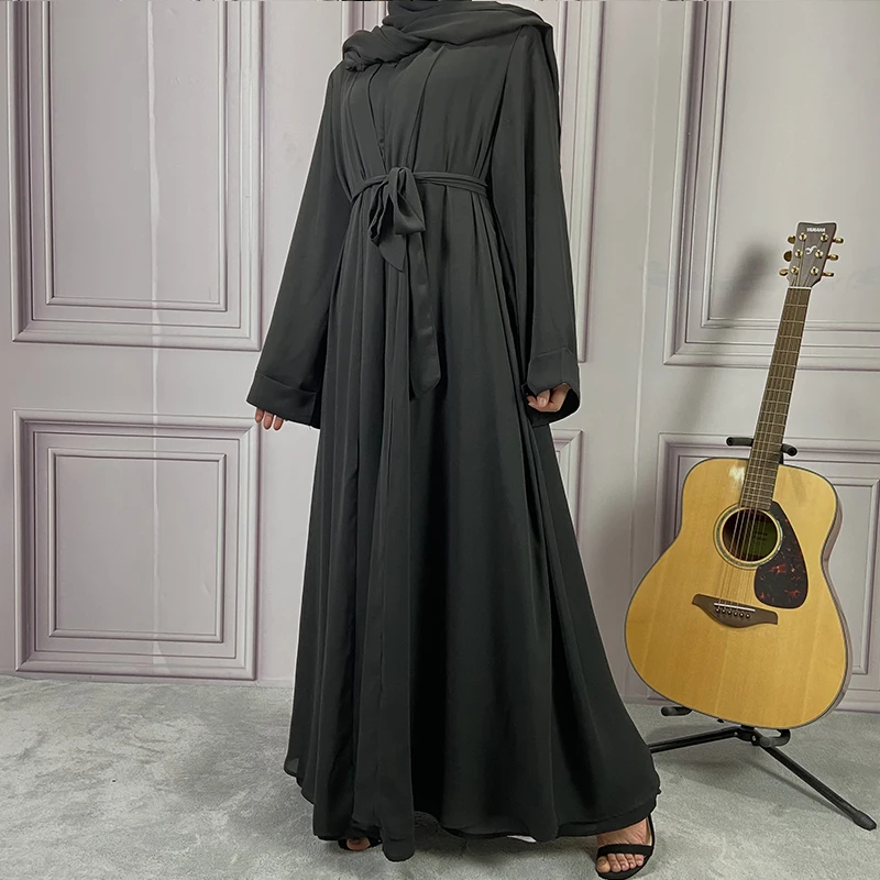 Hijab Outfits | Elegant Abaya Hijab Outfit 3-piece Set – TGC FASHION