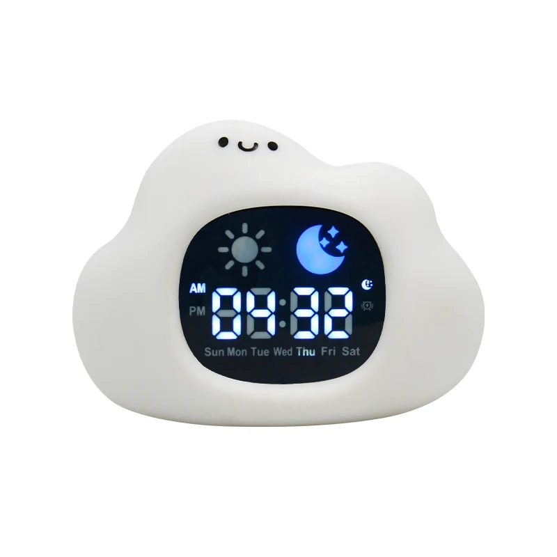 Wholesale Dementia Calendar Led Snooze Alarm Timer For Elderly Screen Mini Digital Desktop Clock