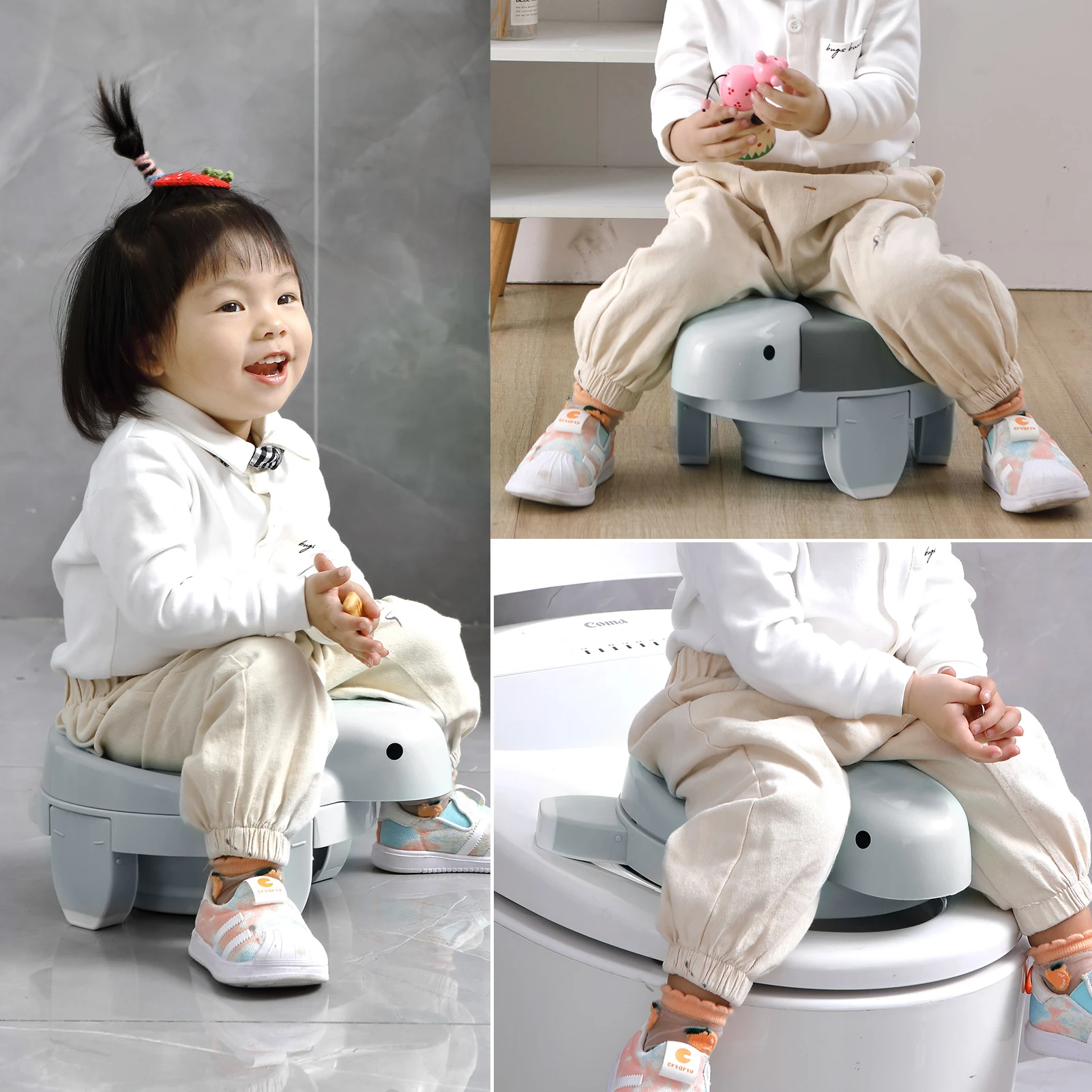 Portable Potty Training Seat For Toddler,Turtle Shaped Kids Travel ...