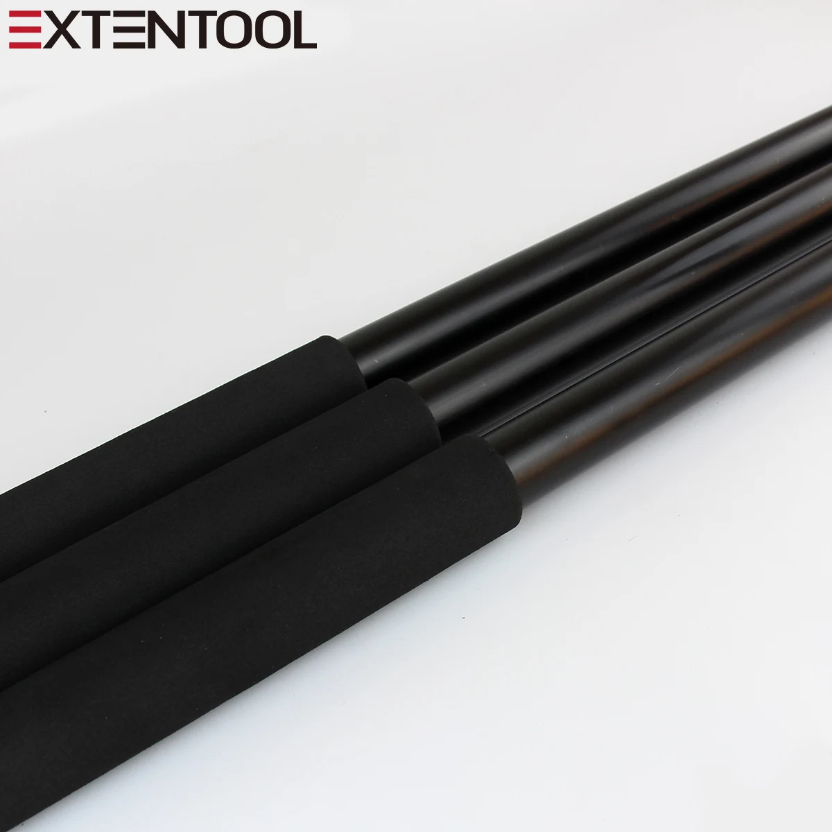 Extentool 36ft Telescoping Threaded Extension Pole 6 Section Telescopic Extension Rod with Flip Cam Lock