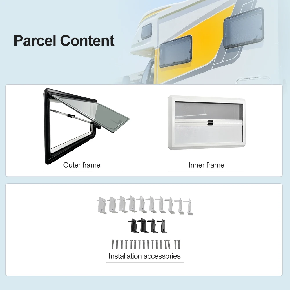Motorhome/RV/Caravan Exterior Accessories Sliding Window Accessory ...