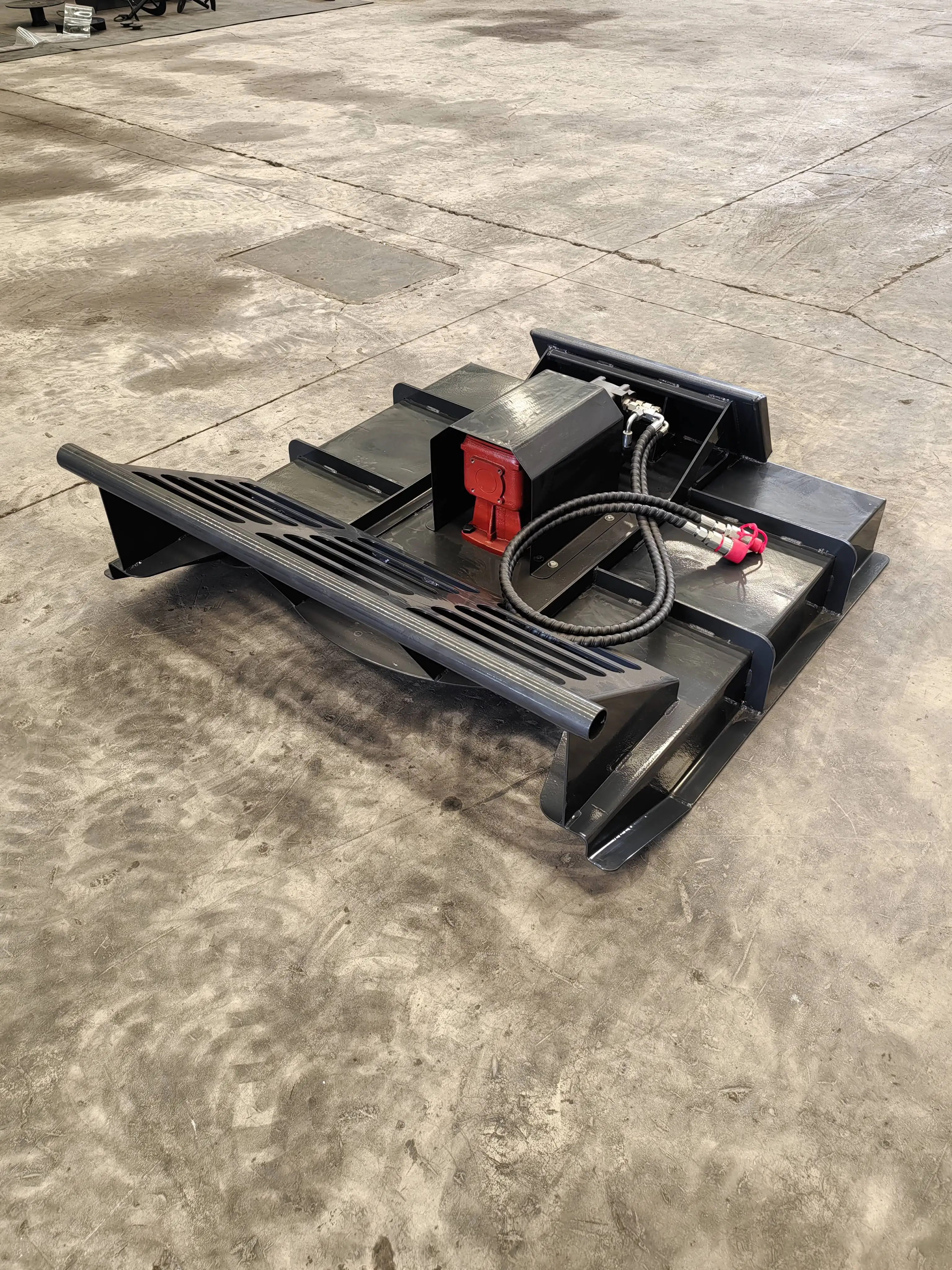 product 2025 heavy duty high flow skid steer forestry mulcher for tree and bush clearing-13