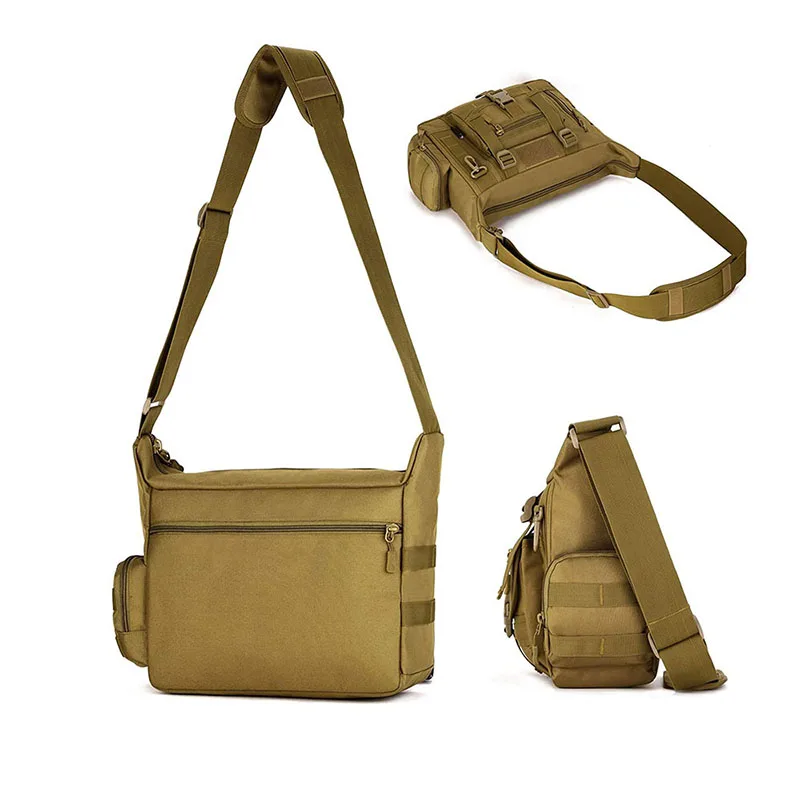 Multifunctional Tactical Shoulder Crossbody Bag for Outdoor Tactical Assault Gear Sling Pack Hunting Messenger Bag