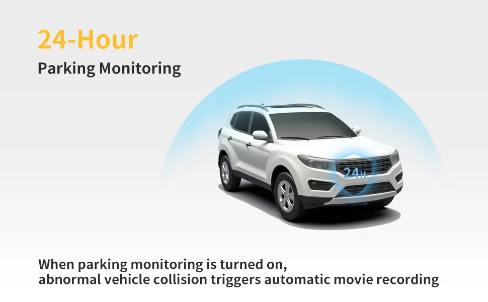 Protap M1 Dash Cam 1440P Car Camera description image 9