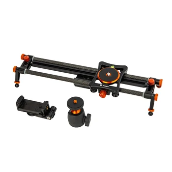 FOTOPRO Track Camera Slider Thickened Video Filmming Slide Rail Track Easy Carry Storage Carbon Fiber Camera Slider detail image