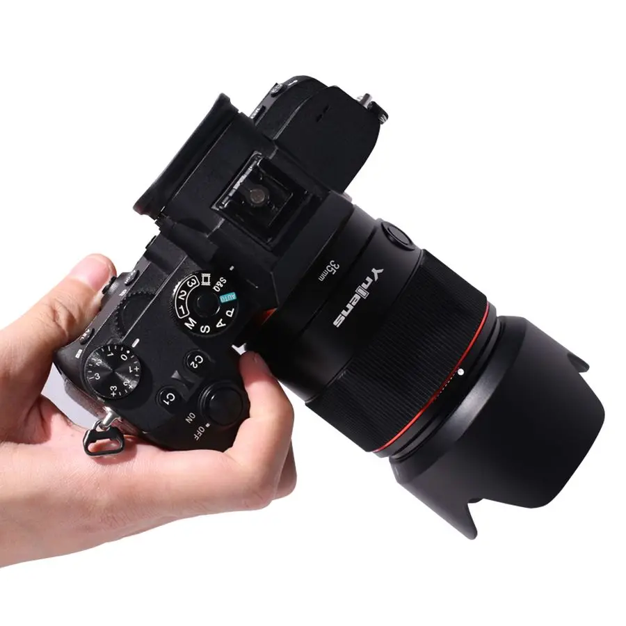 SONY α7 II + ynless YN35mm F25 DF DSM YONGNUO Yn35mm F2S DF DSM Camera Lens for Sony E-mount