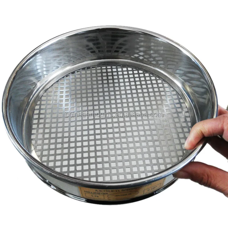 Geological Testing Laboratory Soiling test Sieve