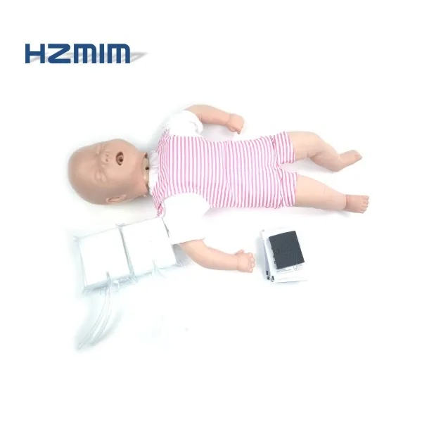 Medical Neonate Nursing Simulator for Baby Care Training Infant Manikin for CPR Training Model