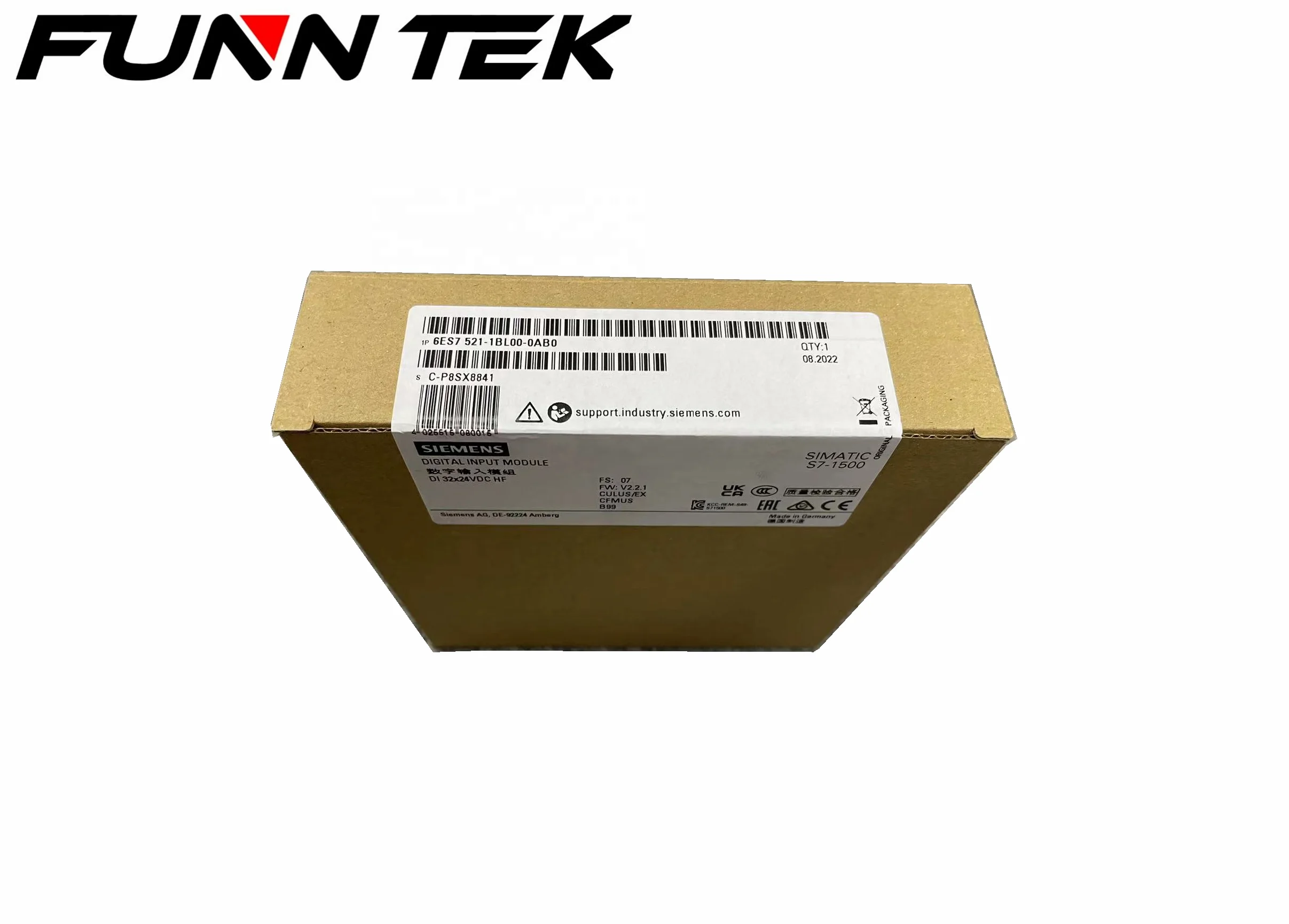 Siemens SIMATIC S7-1500 Digital Input Module - 6ES7521-1BL00-0AB0