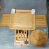 2 Brown bowls Cheese board set