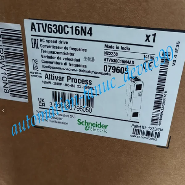 Original Brand New ATV630C16N4 ATV630 160KW 380480V Fast Shipping for PLC