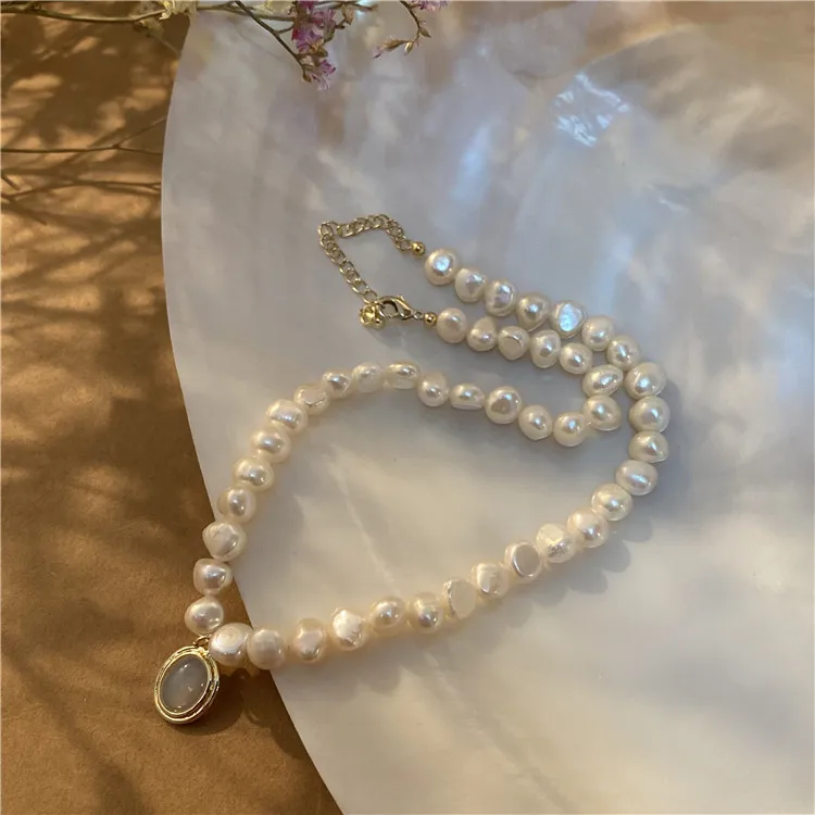 Buy Kalung Mutiara,Moonstone Liontin 
