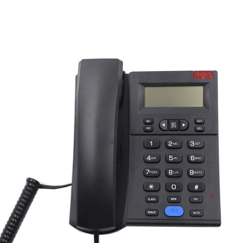 Аналоговый стационарный телефон Caller ID стационарный комплект для дома и офиса телефон