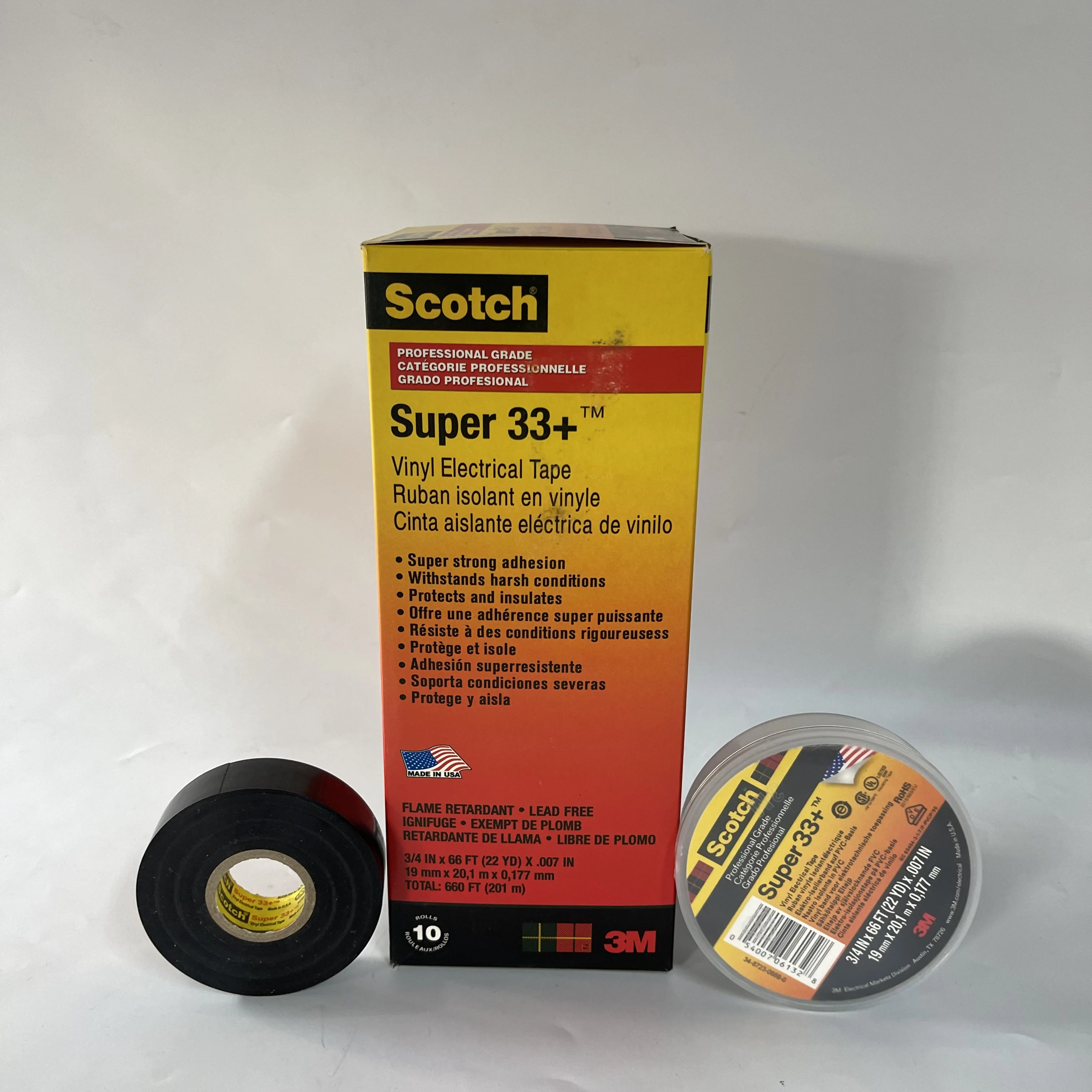 3M Scotch Vinyl Electrical Tape Super 33+