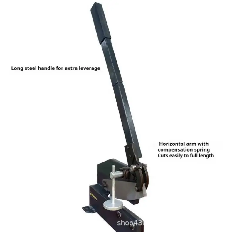 TEBAK Industrial HS-8 8-Inch Manual Metal Manual Sheet Metal Cutting Machines Hand Lever Shears Plate Shear Tools