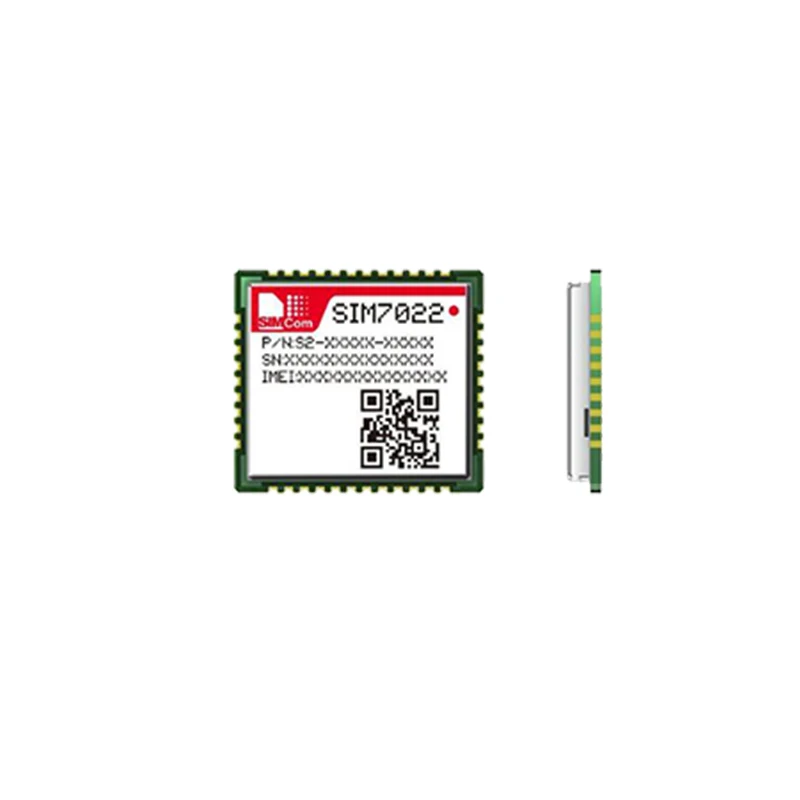 Multi-band wireless NB-IoT module SMT type SIM7022 Low Power Module Low Cost compatible with SIM800C and SIM7020