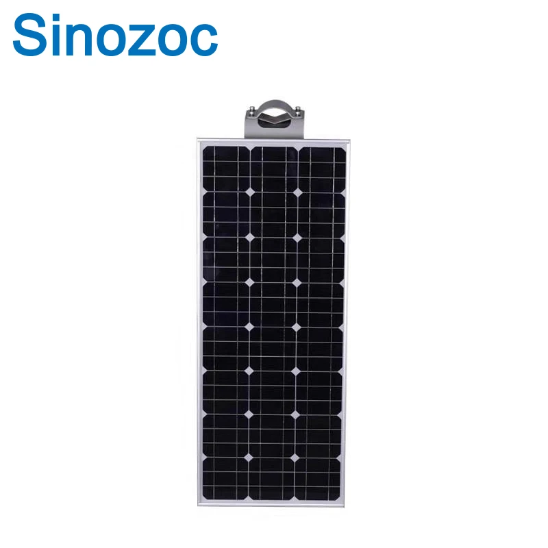 Sinozoc интегрированный уличный светильник на солнечной батарее все в одном 60 Вт для умного городского общественного освещения