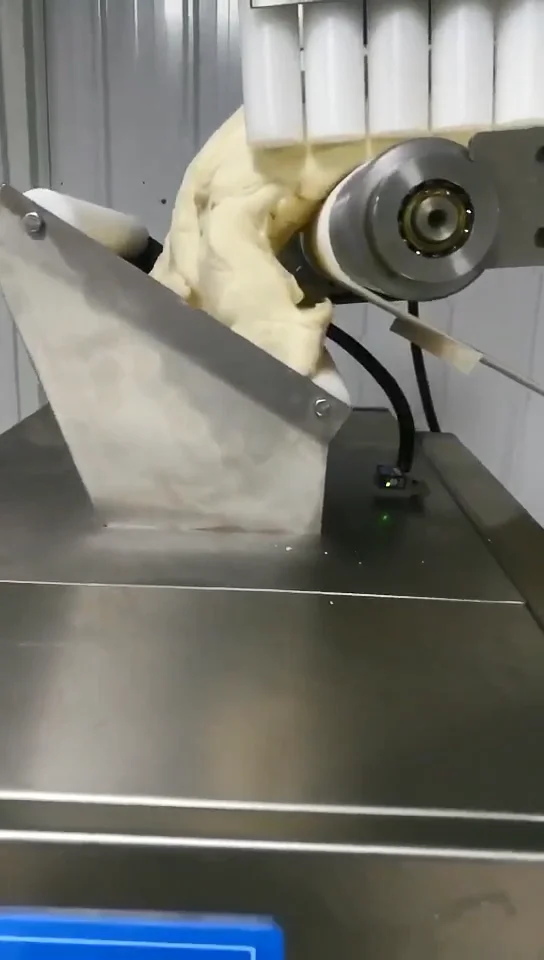 Industrial Fully Automatic Machine for Making Paratha Frozen Paratha Machine Semi Finished Roti Canai Equipment