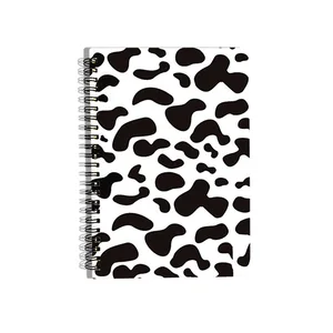 Zebra Pattern Spiral Notebook A5 Customization Journal Diary Budget Monthly Planner for School or Business Promotional Gifts