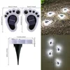 9-12LED foot paw light whitelight (left and right pair)