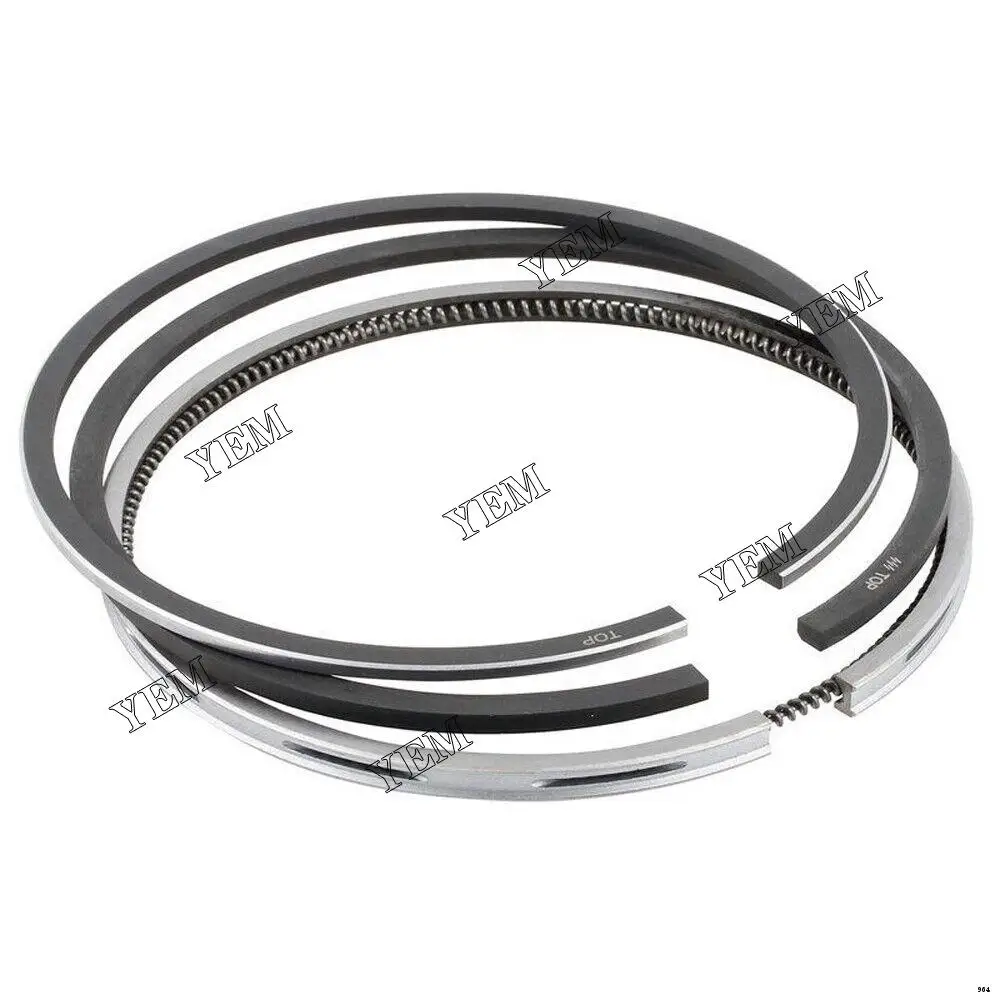 Diesel Engine Repair Parts New 6 Sets STD Piston Rings 115mm Fit for Isuzu 6HK1-TC Engine 4 Grooves