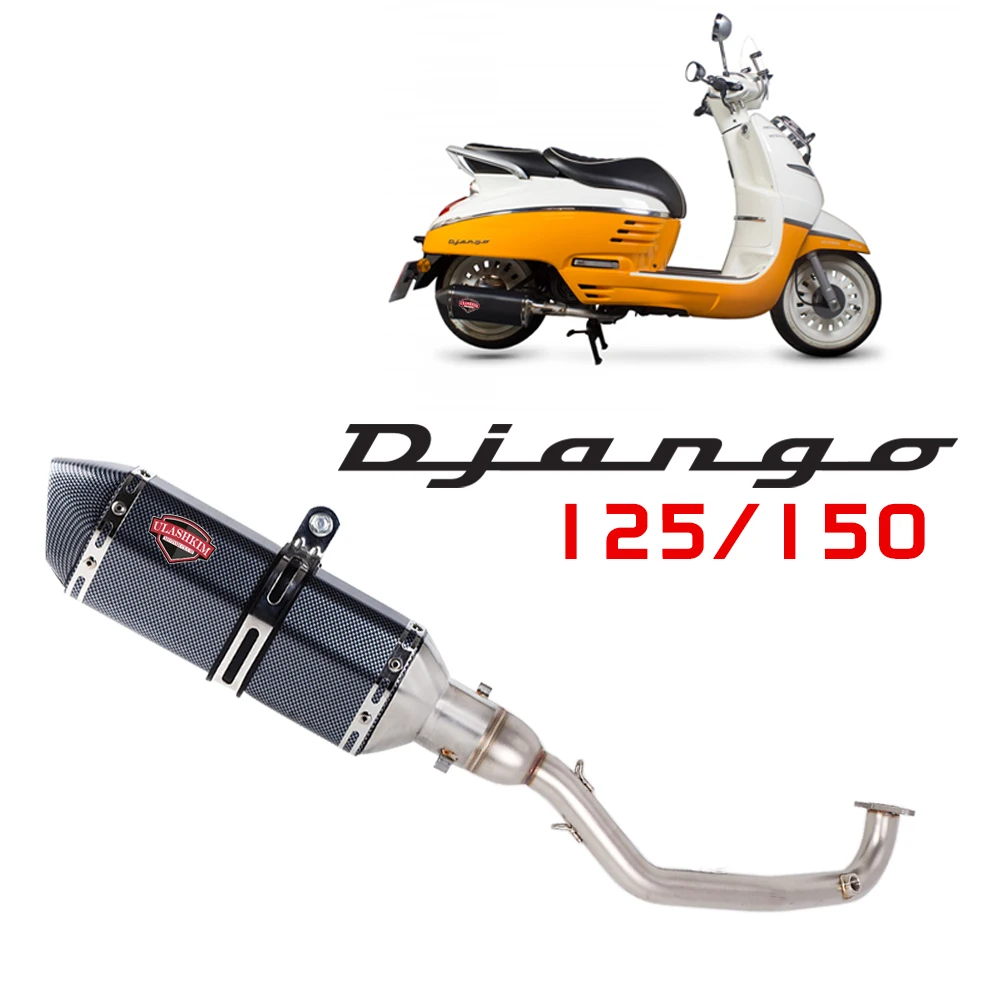 オートバイ空冷PEUGEOT Django 125150排気管改造用Django125 Django150 