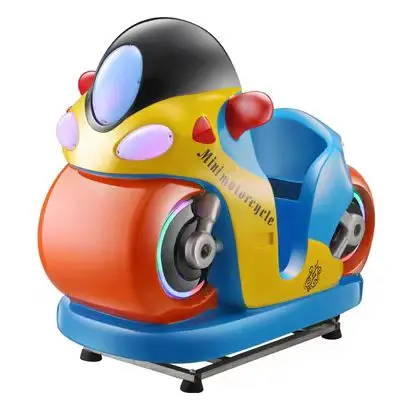 Factory Swing Machine Video Coin Operated Kiddie Car Rides Amusement Park Fiberglass Kiddie Ride
