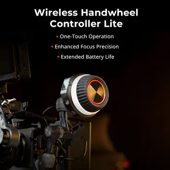 SmallRig Wireless Handwheel Controller (Lite), Single-Touch A/B Marking, 21H Battery Life, for DSLR and Cine Lenses - 4295 detail image
