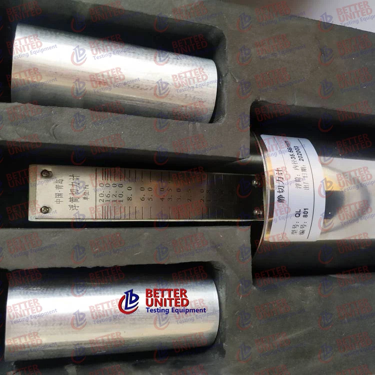 Shearometer for Testing Drilling Fluid Gel Strength