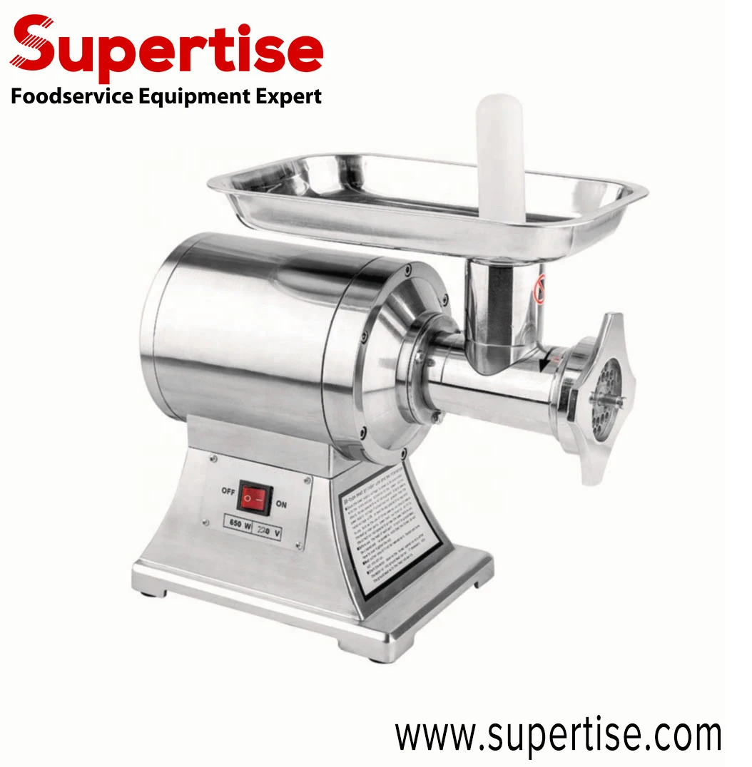 High Efficiency Stainless Steel Industrial 12 Electric Meat Grinder