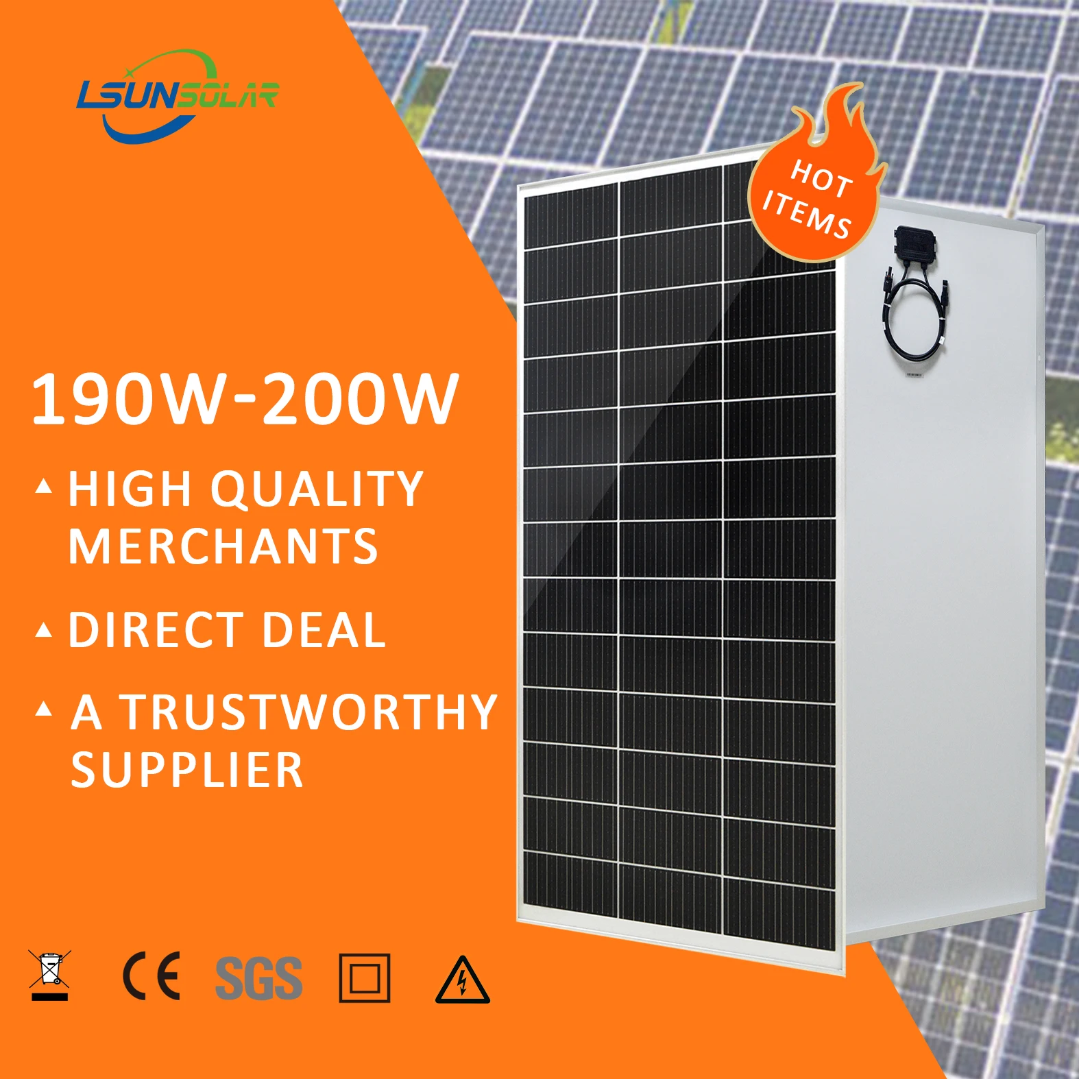 Photovoltaic panel ZNShine 450w ZXM6-NHLDD144 Black Frame
