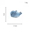 Luminous Light Blue-Lying Seal