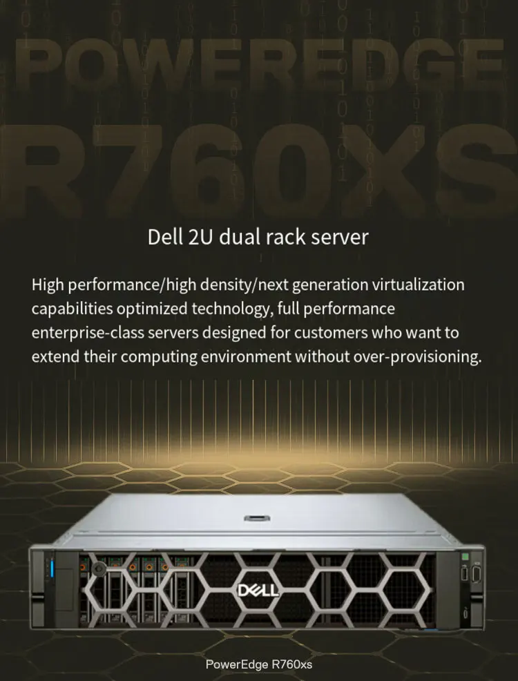 Latest Style 2u Rack Poweredge R760 Poweredge R760xd2 Poweredge R760xs ...
