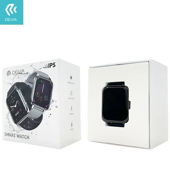 Devia OEM New Arrivals Fashion Smart Watch Waterproof Mobile Phone Accessories Plastic Silicone Heart Sport Android Battery