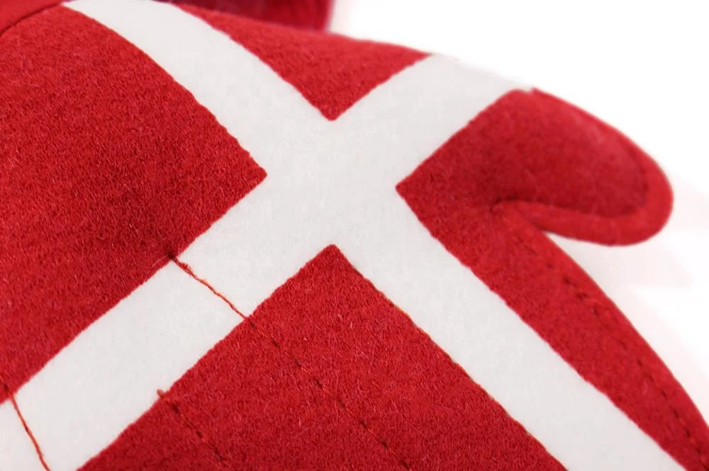 EK 2026  Danmark Football Fans Hat with Klaphat Clapper Hands