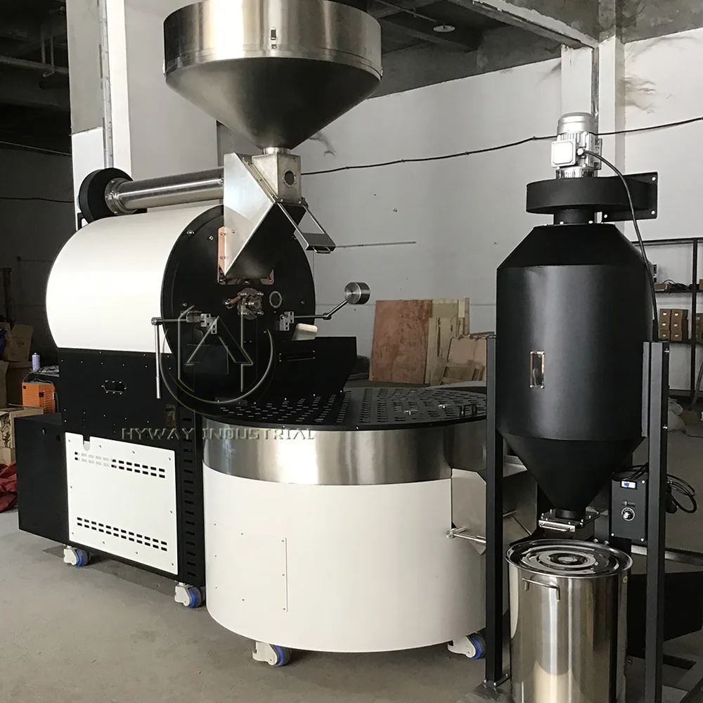 Hw-60kg Coffee Roaster - Industrial Gas Automatic Machine