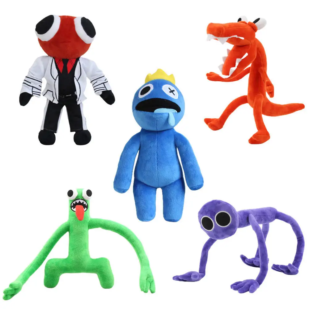 Rainbow Friends Blue Monster Plush Toy Game Stuffed Plushie Doll All  Monsters Green Orange Wholesale Dropship Kid Gift - AliExpress
