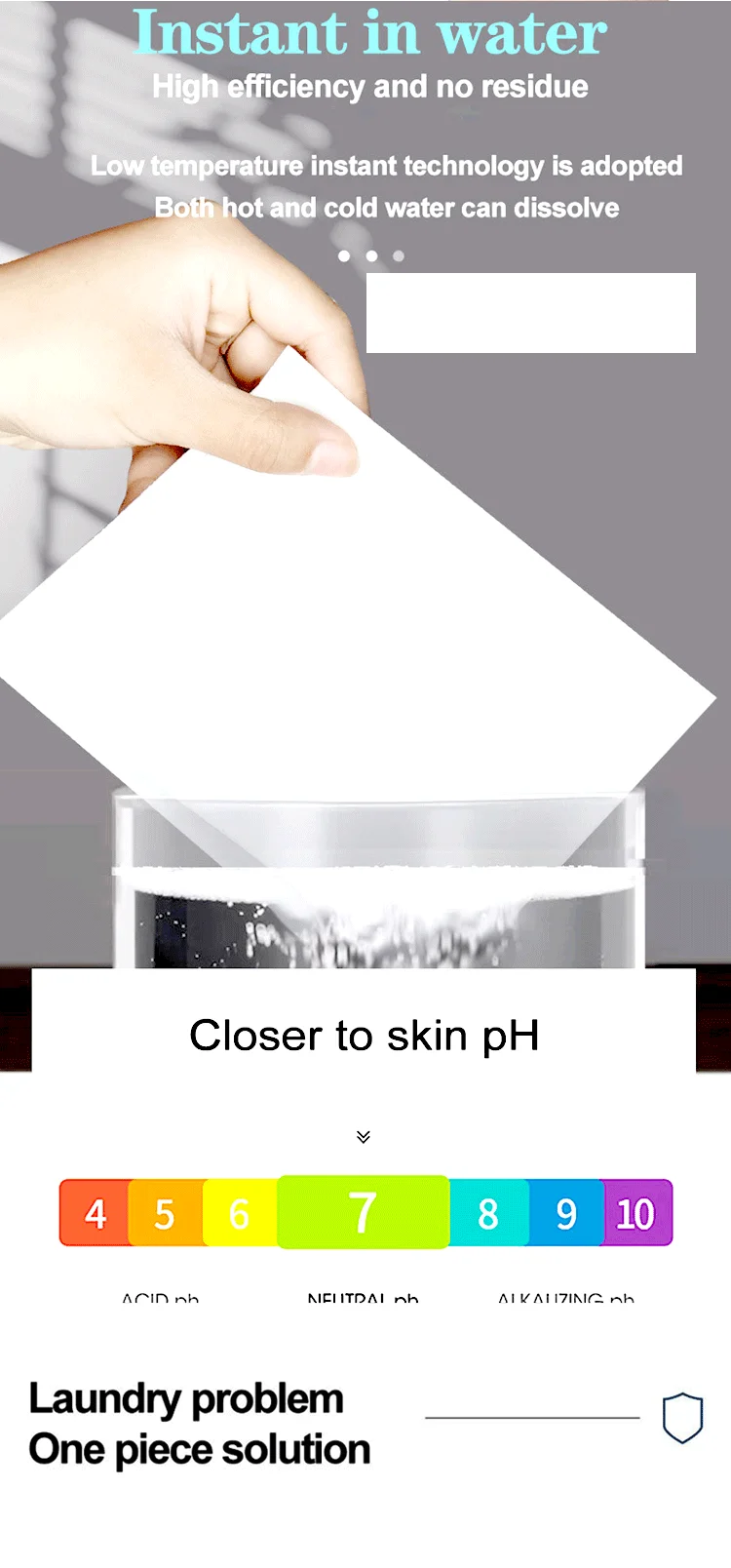 Eco Friendly Laundry Detergent Sheets Biodegradable Laundry Detergent