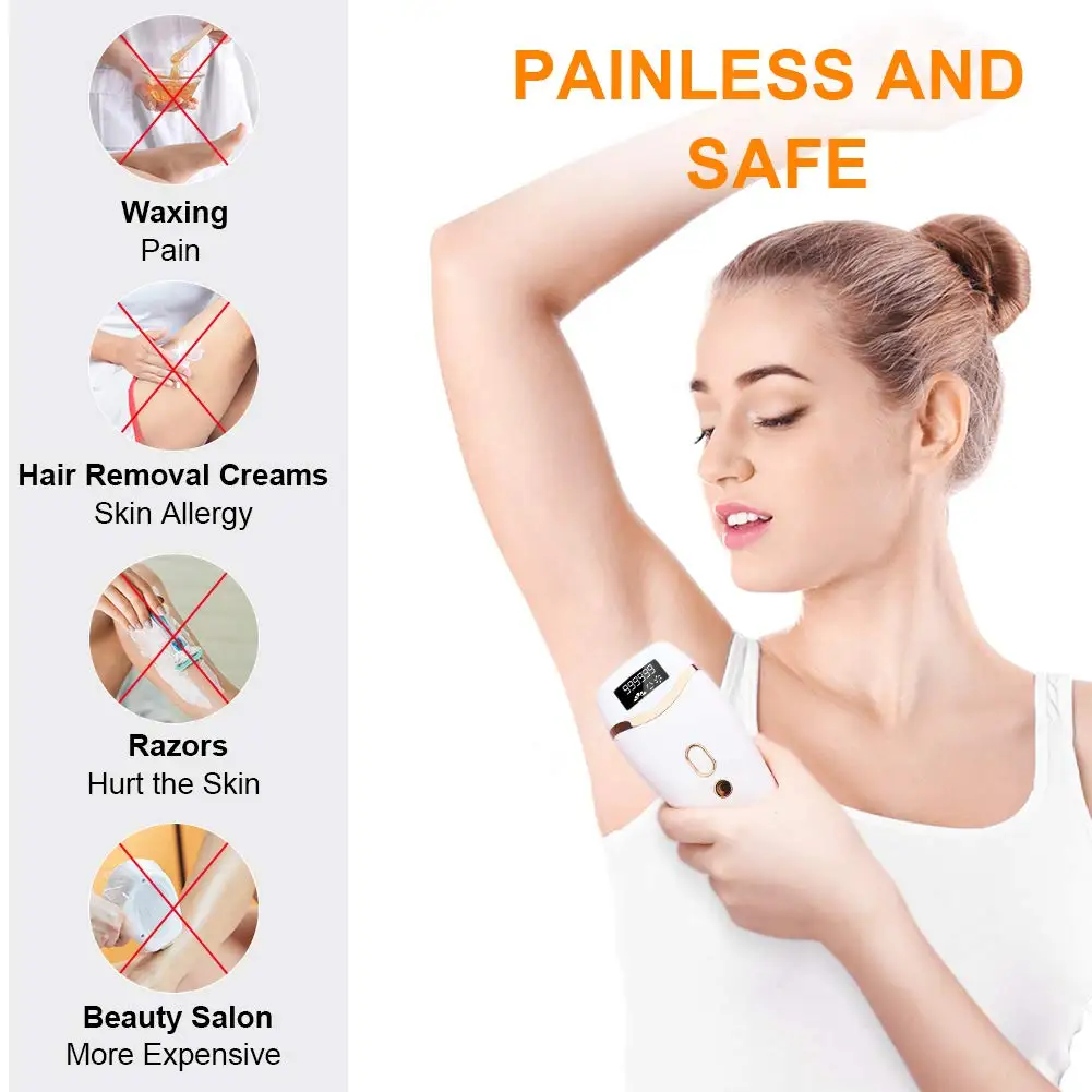 Ipl Hair Removal 999999 Flashes Ipl Laser Hair Removal Home Use Laser