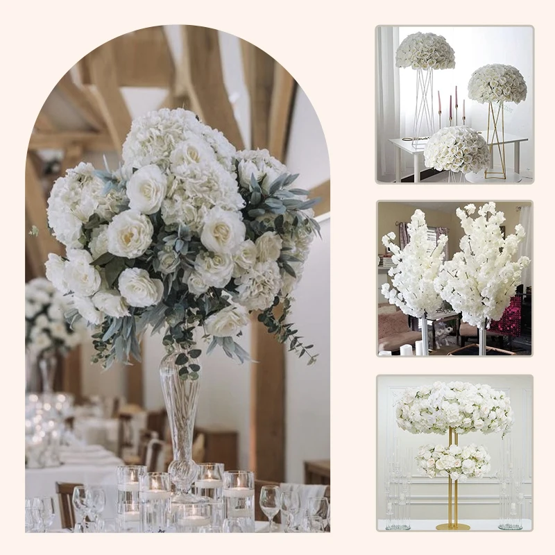 Custom Multistyle Handmade Floral Arrangements Silk Artificial Flower