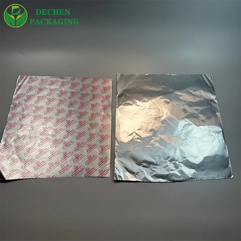 Butter Aluminium Brown Lined Foil Papers Jordan