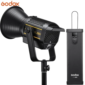 Godox Light VL200II 5600K 200w White LED Video Light Continuous Output Bowens Mount Studio Light APP Support for Live Show