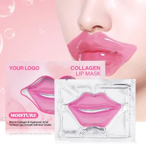 Collagen Infused Lip Mask with Glycerin Deep Moisturizing Overnight Lip Therapy for Chapped Lips Repair & Pink Plump Beauty Care