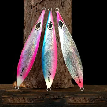 Slow-Rolling Iron Plate Lure Lead Fish 80/100g 150g 200g 250g 300g Mackerel Sea Fishing Boat Fishing Artificial Bait – Lure – view 4
