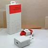 สีขาว 80W EU+สายสีแดง+กล่อง