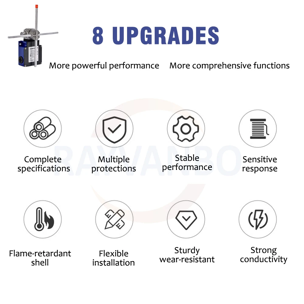 Durable Metal Cross Limit Switch for Overhead Cranes Hoists and Material Handling Systems manufacture