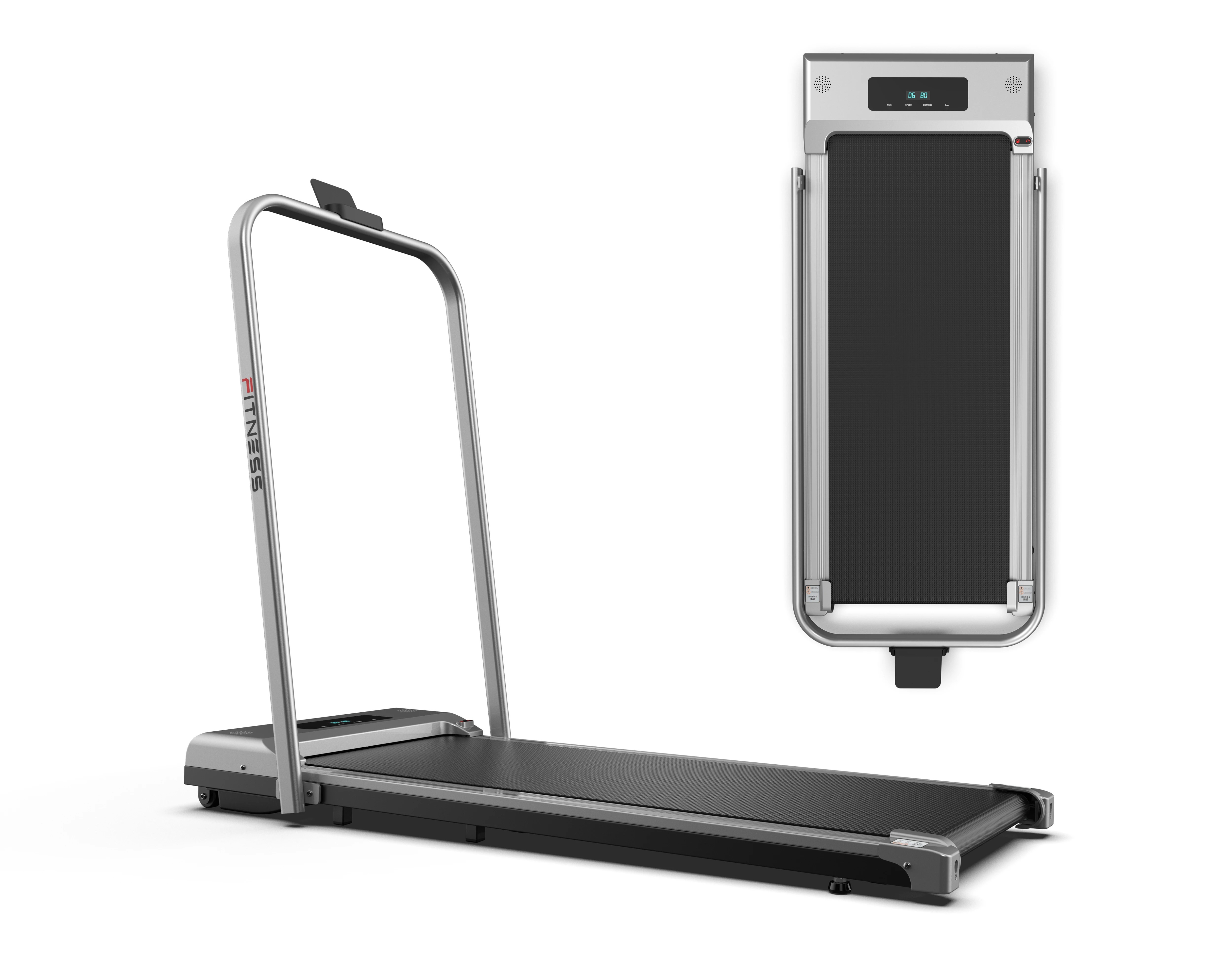 Manual Treadmill Treadmills Compact Folding Portable Walking Pad
