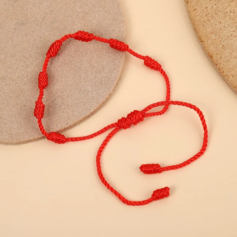 Lotto 12 Bracciali Portafortuna Kabbalah Corda Rossa Con Ciondolo – Protezione Contro Il Malocchio