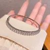 Couronne double rangée de zircon